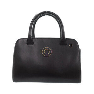 Celine Circle Logo HardwareCeline Leather Boston Bag Handbag
